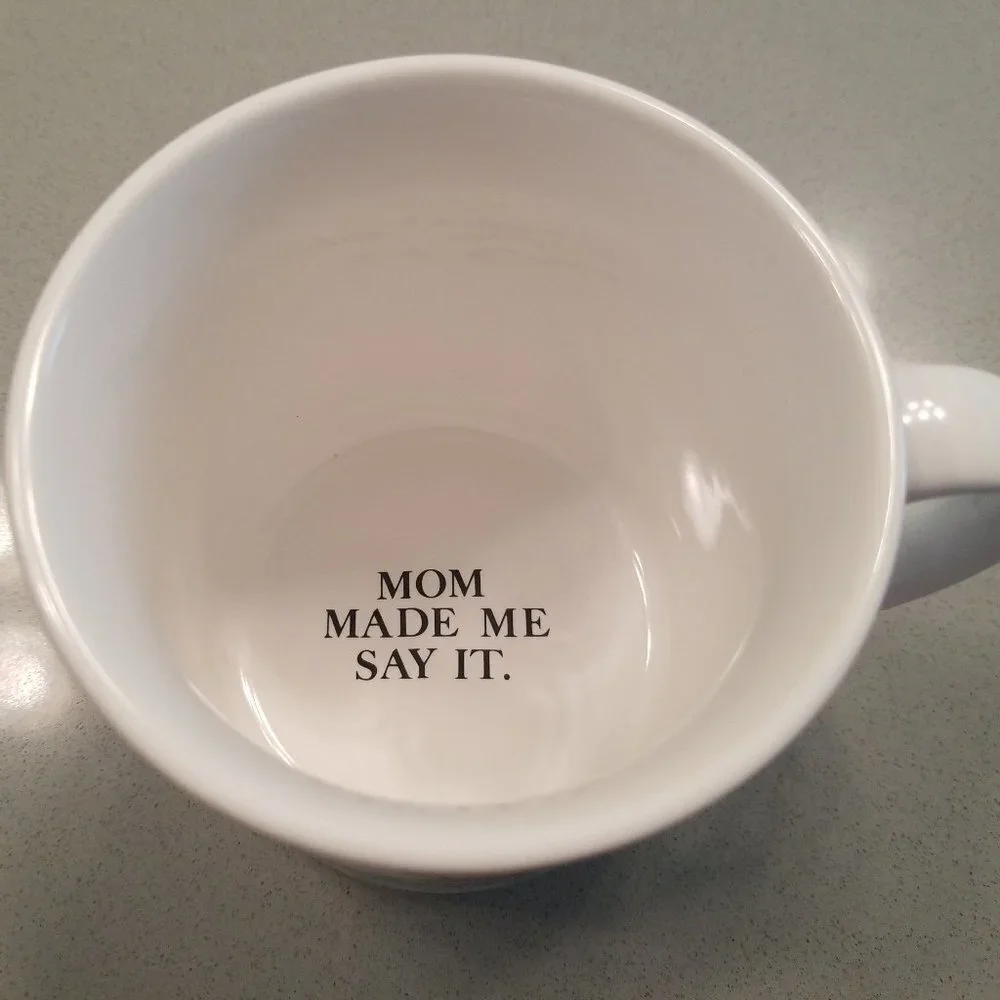Funny SISTER MUG Vintage - MOM MADE ME SAY IT